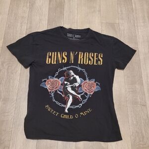 Guns and Roses Sweet Child of Mine T- shirt size medium Black
